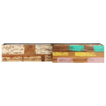 vidaXL Έπιπλο Τηλεόρασης 180x30x50cm από Μασίφ Ανακυκλωμένο Ξύλο