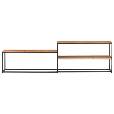 vidaXL Έπιπλο Τηλεόρασης 180x30x50cm από Μασίφ Ξύλο Ακακίας