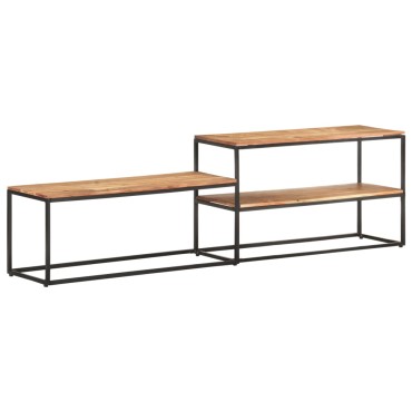 vidaXL Έπιπλο Τηλεόρασης 180x30x50cm από Μασίφ Ξύλο Ακακίας