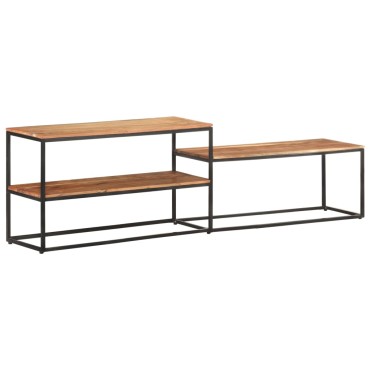 vidaXL Έπιπλο Τηλεόρασης 180x30x50cm από Μασίφ Ξύλο Ακακίας