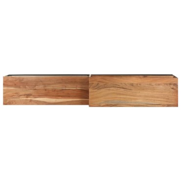 vidaXL Έπιπλο Τηλεόρασης 180x30x50cm από Μασίφ Ξύλο Ακακίας