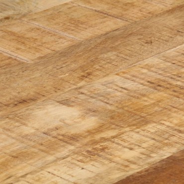 vidaXL Τραπεζαρία 140x70x76cm από Ακατέργαστο Ξύλο Μάνγκο 1 τεμ.