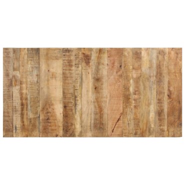vidaXL Τραπεζαρία 160x80x76cm από Ακατέργαστο Ξύλο Μάνγκο 1 τεμ.