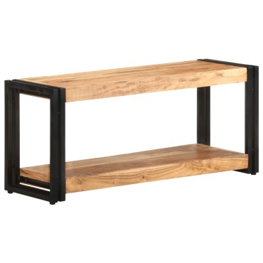 vidaXL Έπιπλο Τηλεόρασης 90x30x40cm από Μασίφ Ξύλο Ακακίας
