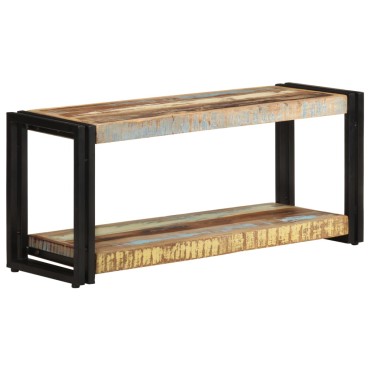 vidaXL Έπιπλο Τηλεόρασης 90x30x40cm από Μασίφ Ανακυκλωμένο Ξύλο