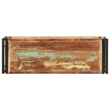 vidaXL Έπιπλο Τηλεόρασης 90x30x40cm από Μασίφ Ανακυκλωμένο Ξύλο