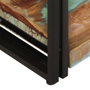 vidaXL Έπιπλο Τηλεόρασης 90x30x40cm από Μασίφ Ανακυκλωμένο Ξύλο