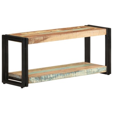 vidaXL Έπιπλο Τηλεόρασης 90x30x40cm από Μασίφ Ανακυκλωμένο Ξύλο