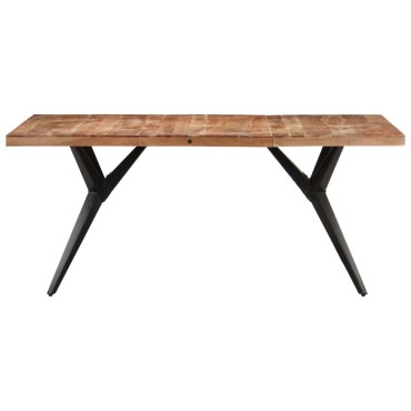 vidaXL Τραπεζαρία 160x80x76cm από Μασίφ Ξύλο Ακακίας 1 τεμ.