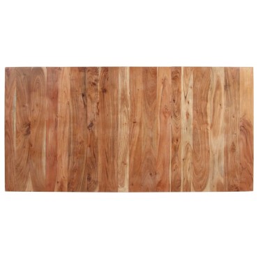 vidaXL Τραπεζαρία 160x80x76cm από Μασίφ Ξύλο Ακακίας 1 τεμ.