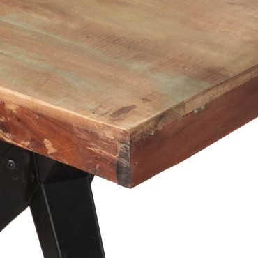vidaXL Τραπεζαρία 200x90x76cm από Μασίφ Ανακυκλωμένο Ξύλο 1 τεμ.