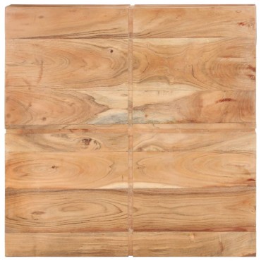 vidaXL Τραπεζάκι Σαλονιού 80x80x28cm από Μασίφ Ξύλο Ακακίας 1 τεμ.