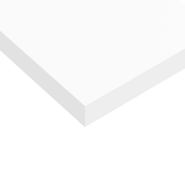 vidaXL Ράφια Τοίχου 2 τεμ. Άσπρα 23x23,5x3,8cm MDF