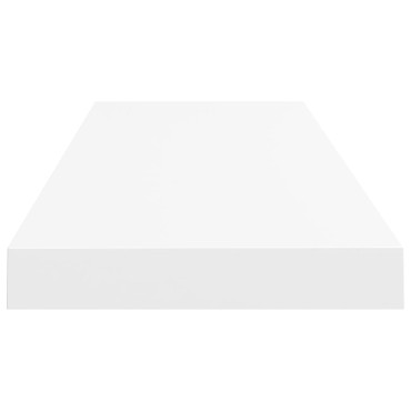 vidaXL Ράφι Τοίχου Άσπρο 80x23,5x3,8cm από MDF 1 τεμ.
