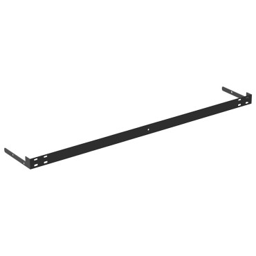 vidaXL Ράφια Τοίχου 2 τεμ. Άσπρα 80x23,5x3,8cm MDF