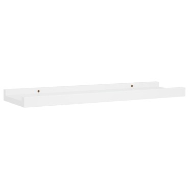 vidaXL Ράφια για Κορνίζες 2 τεμ. Λευκά 40x9x3cm από MDF