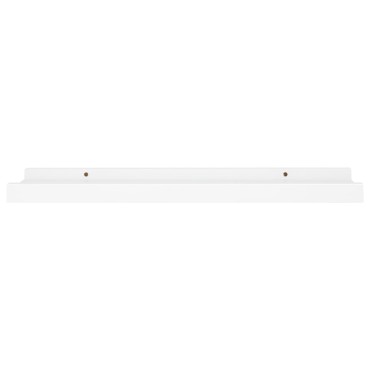 vidaXL Ράφια για Κορνίζες 2 τεμ. Λευκά 40x9x3cm από MDF