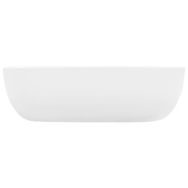 vidaXL Νιπτήρας Λευκός 45,5 x 32 x 13 εκ. Κεραμικός