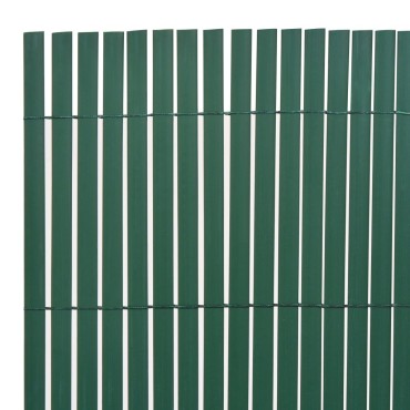 vidaXL Περίφραξη Κήπου Διπλής Όψης Πράσινη 90x300cm από PVC