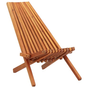vidaXL Καρέκλες Lounge Εξ. Χώρου Πτυσσόμενες 2 τεμ. Μασίφ Ξύλο Ακακίας 58x95x77cm