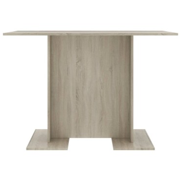 vidaXL Τραπεζαρία Sonoma Δρυς 110x60x75cm από Επεξ. Ξύλο 1 τεμ.