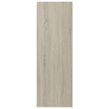 vidaXL Παπουτσοθήκη Sonoma Δρυς 54x34x100,5cm από Επεξεργασμένο Ξύλο