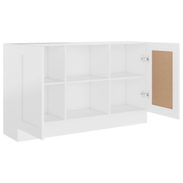 vidaXL Μπουφές Λευκός 120x30,5x70cm από Επεξ. Ξύλο 1 τεμ.