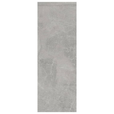 vidaXL Ραφιέρα Τοίχου Γκρι Σκυροδέματος 45,1x16x45,1cm από Επεξ. Ξύλο 1 τεμ.
