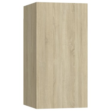 vidaXL Έπιπλο Τηλεόρασης Sonoma Δρυς 30,5x30x60cm Επεξ. Ξύλο