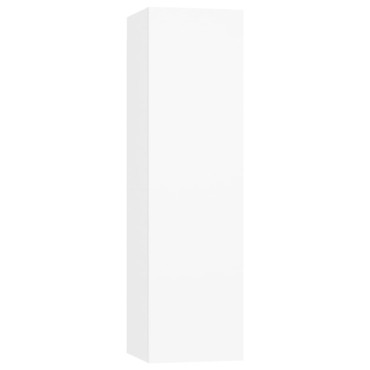 vidaXL Έπιπλο Τηλεόρασης Λευκό 30,5x30x110cm από Επεξ. Ξύλο