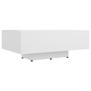 vidaXL Τραπεζάκι Σαλονιού Λευκό 85x55x31cm από Επεξ. Ξύλο 1 τεμ.