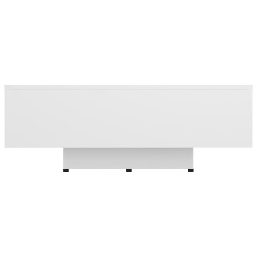 vidaXL Τραπεζάκι Σαλονιού Λευκό 85x55x31cm από Επεξ. Ξύλο 1 τεμ.