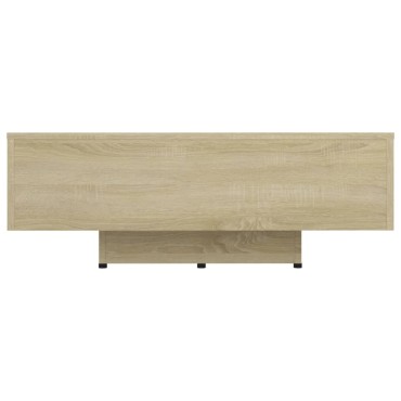 vidaXL Τραπεζάκι Σαλονιού Sonoma Δρυς 85x55x31cm από Επεξ. Ξύλο 1 τεμ.