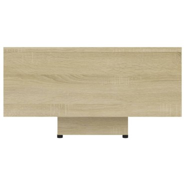 vidaXL Τραπεζάκι Σαλονιού Sonoma Δρυς 85x55x31cm από Επεξ. Ξύλο 1 τεμ.