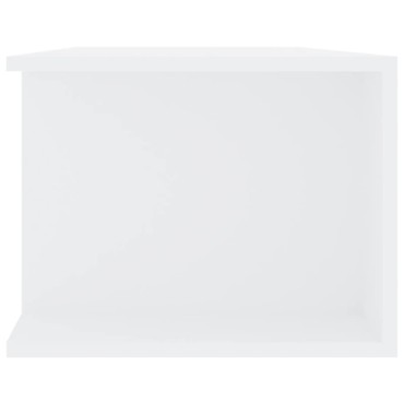 vidaXL Έπιπλο Τηλεόρασης με LED Λευκό 135x39x30cm