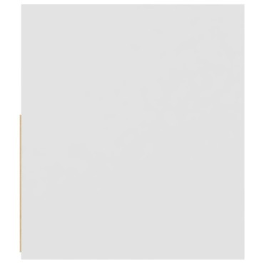 vidaXL Έπιπλο Τηλεόρασης με LED Λευκό 120x35x40cm