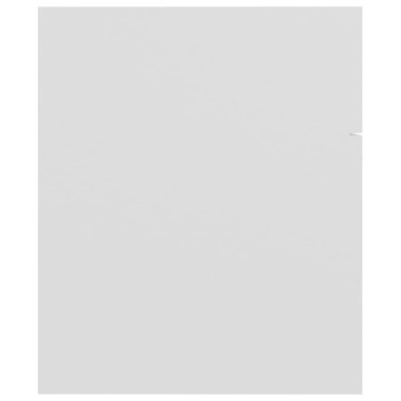 vidaXL Ντουλάπι Νιπτήρα Λευκό 60x38,5x46cm από Επεξεργασμένο Ξύλο 1 τεμ.