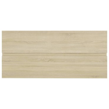 vidaXL Ντουλάπι Νιπτήρα Sonoma Δρυς 100x38,5x45cm από Επεξ. Ξύλο 1 τεμ.