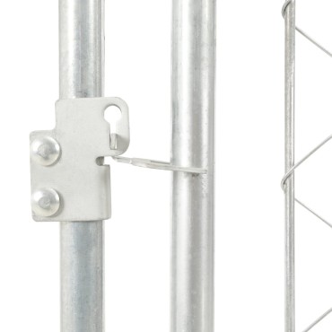 vidaXL Κλουβί Σκύλου Εξωτερικού Χώρου 200 x 100 x 125 εκ. με Στέγαστρο