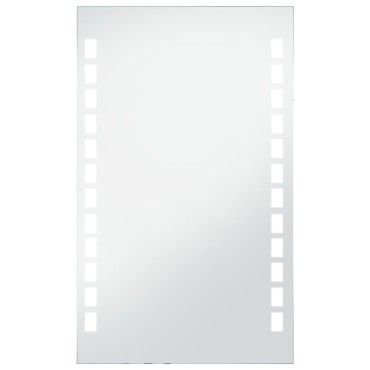vidaXL Καθρέφτης Μπάνιου Τοίχου με LED 60 x 100 εκ.
