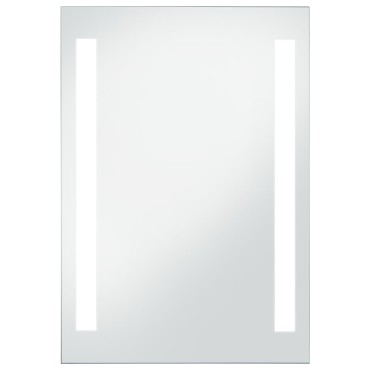 vidaXL Καθρέφτης Μπάνιου Τοίχου με LED 60 x 80 εκ.