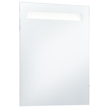 vidaXL Καθρέφτης Μπάνιου Τοίχου με LED 60 x 80 εκ.