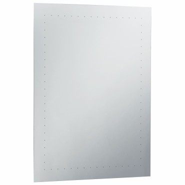 vidaXL Καθρέφτης Μπάνιου Τοίχου με LED 60 x 80 εκ.