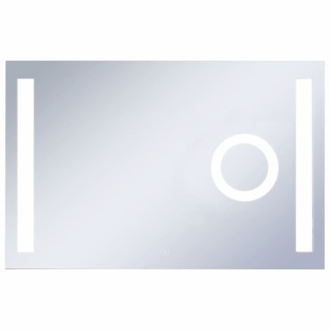 vidaXL Καθρέφτης Μπάνιου Τοίχου με LED/Αισθητήρα Κίνησης 100 x 60 εκ.