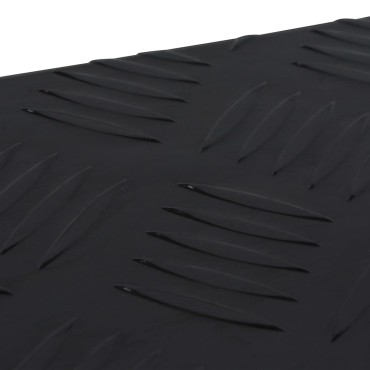 vidaXL Κουτί Αποθήκευσης Μαύρο 485 x 140 x 200 χιλ. Αλουμινίου