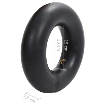 vidaXL Σαμπρέλες για Καρότσι 2 τεμ. 13x5.00-6 από Καουτσούκ