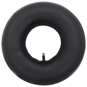 vidaXL Λάστιχα & Σαμπρέλες για Καρότσι 4 τεμ. 15x6.00-6 4PR Καουτσούκ