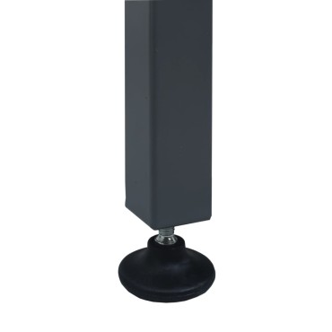 vidaXL Πάγκος Εργασίας Μαύρος 120 x 60 x 85 εκ. Ατσάλινος