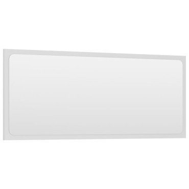 vidaXL Σετ Επίπλων Μπάνιου Λευκό από Μοριοσανίδα 90x38,5x46cm