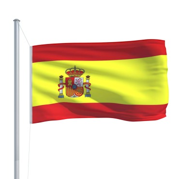 vidaXL Σημαία Ισπανίας 90 x 150 εκ.